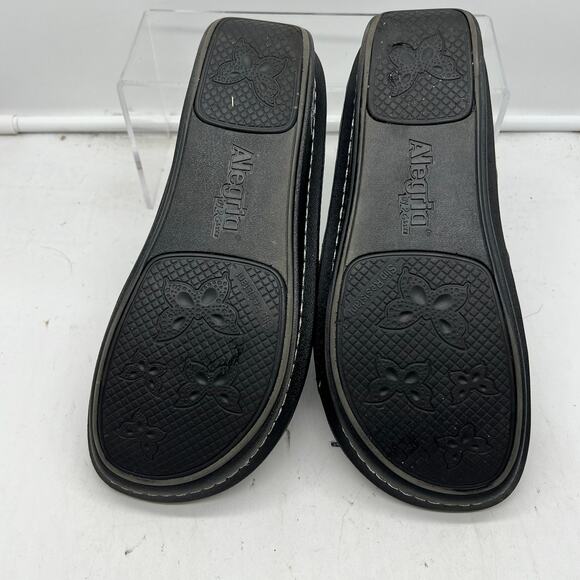 Alegria Sandals Womens 39 Kleo Slingback Black Leather US 9 Kle 292 - Picture 8 of 8